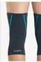 Knitted Patella Supported Knee Brace Black - 3