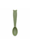 3-Piece Baby Feeding Set Vacuum Food Plate - Food Spoon - Practice Cup Olive Green - 6