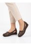 Genuine Leather Brown Handmade Casual Women's Sandals - 8