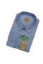 Men's Classic Wide Cut Straight Oxford Long Sleeve Shirt - 2