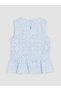 Vizyon New Season Crew Neck Ruffled Girls' Blouse - 4