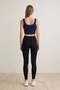Alr Strappy Crop Tank Top Navy Blue - 4