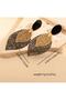 Non-Perforated Clip-On Women's Earrings - Metal Leaf Women's Earrings - 3