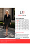 Women's High Waist Button Detailed Slit Midi Pencil Skirt Cm26Et00018 - 7