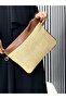 Wicker Handbag and Portfolio Clutch Bag with Long Strap, Suitable for Women's Tablet Use