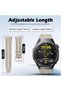 Silicone Watch Band Compatible with Huawei GT6 / GT6 Pro 46mm, Comfortable, Skin-Friendly Quick Release Wristband with Adjustable Buckle for GT Watch (Sand Gray) - 3