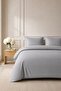 Elif Satin Striped Double Buttoned Duvet Cover Set, Quilt Cover, 100% Cotton, 83Tel - 2