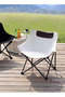 Portable Folding Chair for Sauna Fast Folding Chair with Carry Bag and Side Pocket Sauna Chairs for Adults Home Steam Sauna Chairs Carry Chair for Camping Tailgates Beach and Sports - 5