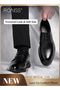 Formal Business Leather Shoes for Men High Fashion Textures Soft Sole Comfort Wedding Groom Shoes Me