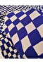 Navy Blue Ecru Paneled Jersey Fabric Flexible Soft Fabric for Swimwear, Dresses & Skirts 130X130Cm (Each Panel) - 5