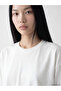White Oversize 100% Cotton Women's T-Shirt - 3