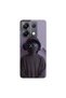 حافظة شفافة متوافقة مع Poco X6 بتصميم No Face 2