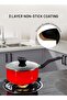 8Pc Nonstick Cookware Set Casserole+ Lid, Sauce pan+ Lid, Frypan, Dosa Tawa, 2pcs nylon tool - 3