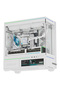علبة ألعاب TL-M10W Vision Micro-ATX - بيضاء مع شاشة LCD مقاس 9.16 بوصة - 4