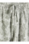 Nevavm Women's Patterned Shorts with Elastic Waist - 7