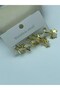 26Clk140 - Gold Zircon Stone Star Earring Set - 2