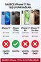 iPhone 17 Pro Soft Silicone Velvet Phone Case with Strap, Cord 130 cm - 2