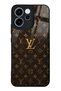 Oppo Reno 15F Brown Gold Lv Design Glossy Phone Case