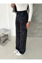 Women's Modal Fabric Tie-Dye Patterned Wide-Leg Comfortable Fit Pants with Elastic Waist - 5