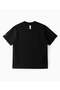 | Oversized Basic T-shirt in Cotton Black - 4