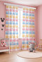 Colorful Hearts Patterned Children's Baby Room Background Curtain (Single Wing Pricing) - 3