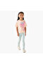 Crew Neck Short Sleeves T-shirt with Graphic Print - 2