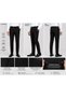 Caserta Comfort Fit Lycra Tubular Leg Men's Fabric Trousers - 7711 - 5