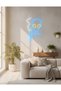 Uzaylı Figürü LED Neon Tablo | Pop Culture Duvar Dekoru | Pleksi Aydınlatmalı Genç Odası Tablosu - 4