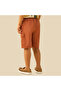 Drawstring Waist Shorts with Pockets - 3