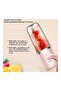 Portable and Lightweight Multi-Functional Wireless Electric Juicer Blender Cup with Leak-proof Seal 140 W NU05 Pink - 5