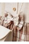 Ruffled Plaid Girls' Dress - 3