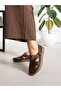 Raven Brown Genuine Leather Women's Sandals - 3