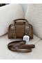 Zippered Belt Detailed Hand and Shoulder Women's Bag - 2