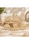 6-Piece Wooden Animal Coloring Set – Montessori Educational Activity and Hobby Toy - 4