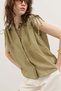 Green Semi-Transparent Women's Shirt - 3