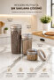 3-Piece Linea Round Storage Container Set 1X(0.50 Liter, 1.1 Liter, 1.70 Liter) Anthracite