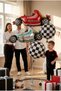 Race Car Themed Foil Balloon Set 4 Pieces – Car-Themed Birthday Decorations, Race Concept Party Decoration - 4