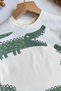 Boys Dinosaur Print Summer T-Shirt and Shorts Set - 4