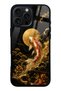 iPhone 16 Pro Max Golden Koi Elegance Design Glossy Phone Case