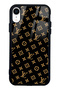 iPhone Xr Black Lv Design Glossy Phone Case