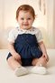 Baby Girl Birthday Party Wedding Dress Short Sleeve Sleeveless Cherry Romper - 2