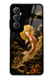 Realme C65 Golden Koi Elegance Design Glossy Phone Case
