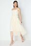 Belted Rope Strap Maxi Dress - 3