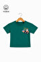 Tractor Printed Casual Short Sleeve Summer Boy's T-Shirt - 2