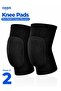 Pack of 2 Knee Support Braces with Compression Sleeves, Adjustable Knee Pads for Meniscus Tear, Arthritis, ACL Recovery & Joint Pain Relief, Basketball, Volleyball, Wrestling, , Medium/Small