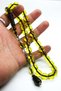 Imame Pen Embroidered Capsule Cut Powder Amber Prayer Beads Special Color Yellow Rosary - 3