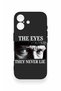 iPhone 17 Compatible Ataturk Eyes Patterned Silicone Case - 2