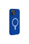 iPhone 15 Compatible Case Magsafe Supported Aris Silicone Cover - Saks Blue - T42740 - 3