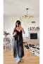 Women's Ruffle Detailed Design Kimono - 3