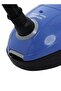 1.5L Canister Vacuum Cleaner, Automatic Rewinding, Low Noise, Washable Dust Bag, 1600W, Black/Blue - 8